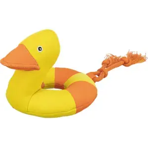 Trixie Hundleksak - anka på rep av tyg Aqua Toy Säker betalning