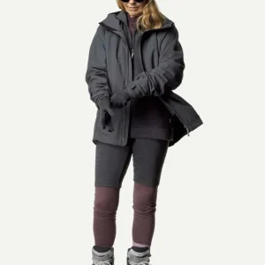 Houdini W‘s Wander Mid Tights, True Black, XS Lågt pris