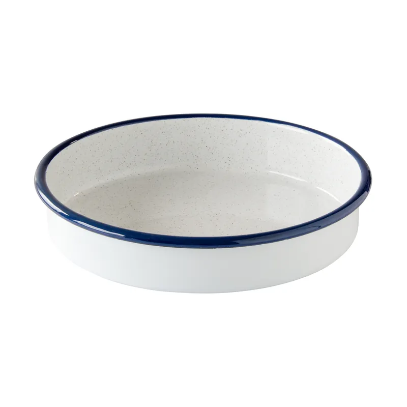 Kockums Jernverk Rund ugnsform 24 cm, Kockums white