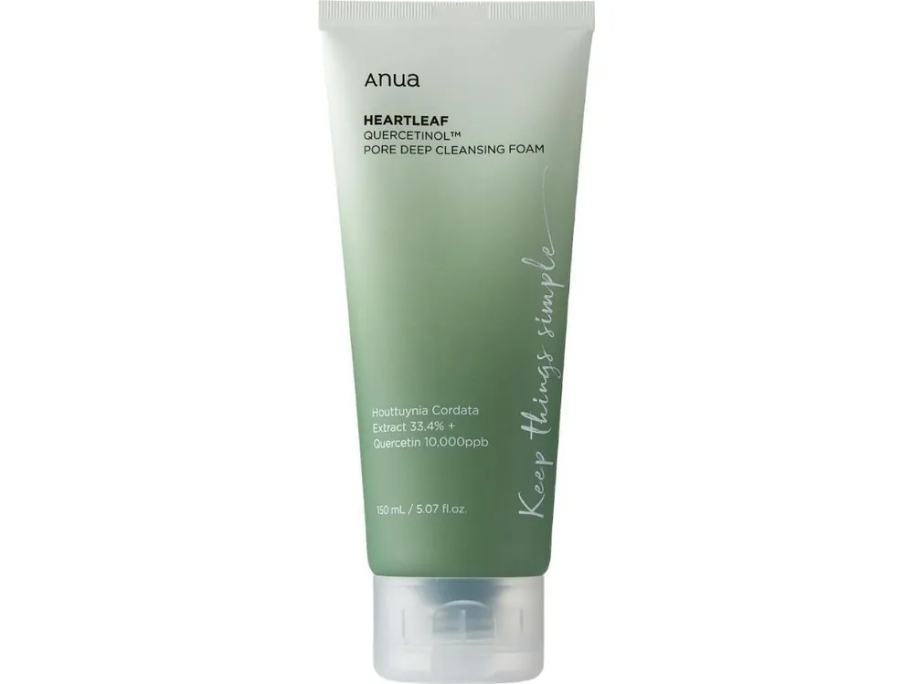 Säker betalning ANUA Anua Heartleaf Quercetinol Pore Deep Cleansing Foam 150 ml