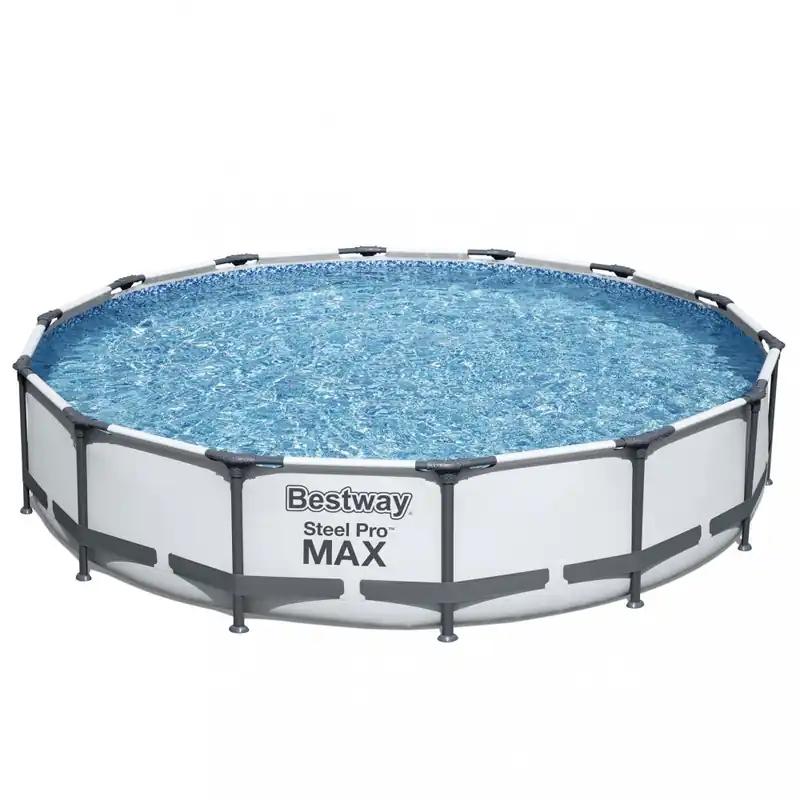 Bestway pool ovan mark Ø4,3m - 84cm djup Steel Pro MAX (56595) Bästa pris