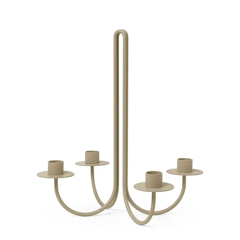 Begränsat antal ferm LIVING - Sway Candelabra Cashmere ferm LIVING