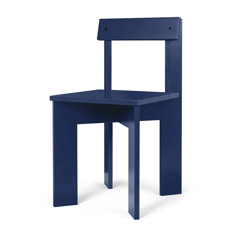 Utförsäljning ferm LIVING - Ark Dining Chair Blue ferm LIVING