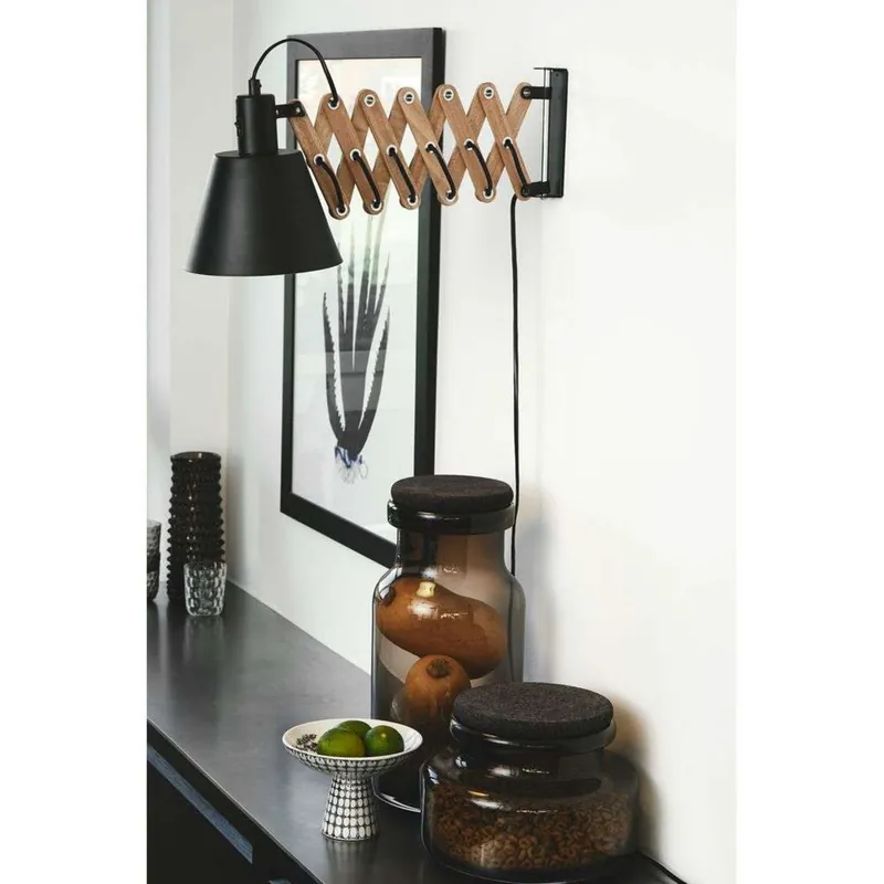 Populär Halo Design - Vintage Vägglampa Black Halo Design