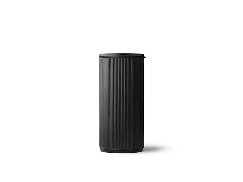 Vipp - Vipp18 Open Top Bin Black/Black Vipp Sista chansen