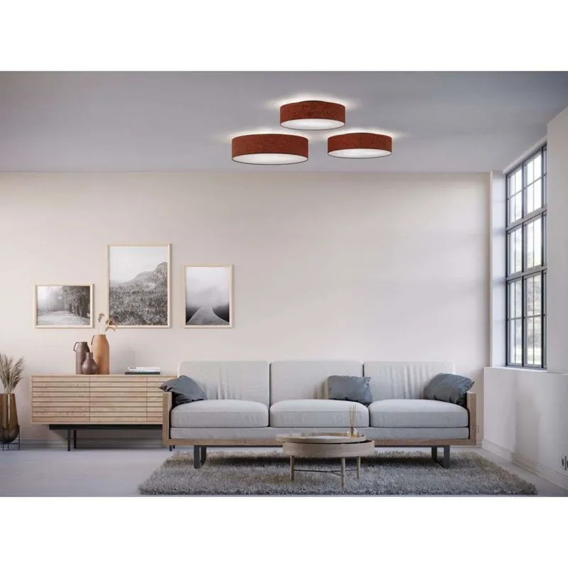 Belid - Soft Plafond Ø44 Rust Wool Outlet