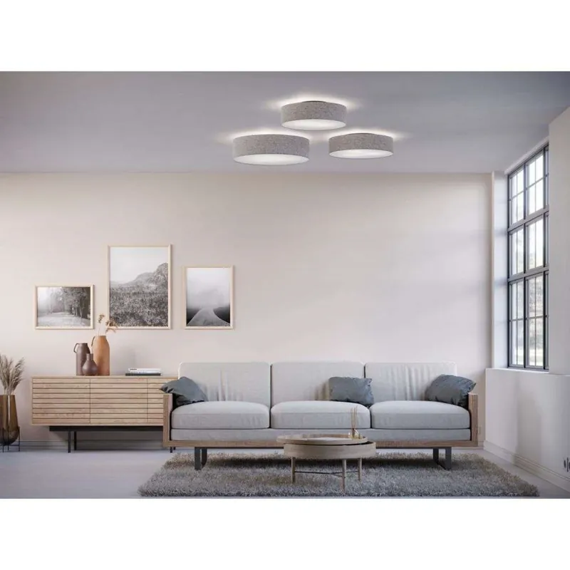 Belid - Soft Plafond Ø44 Grey Wool Beställ nu