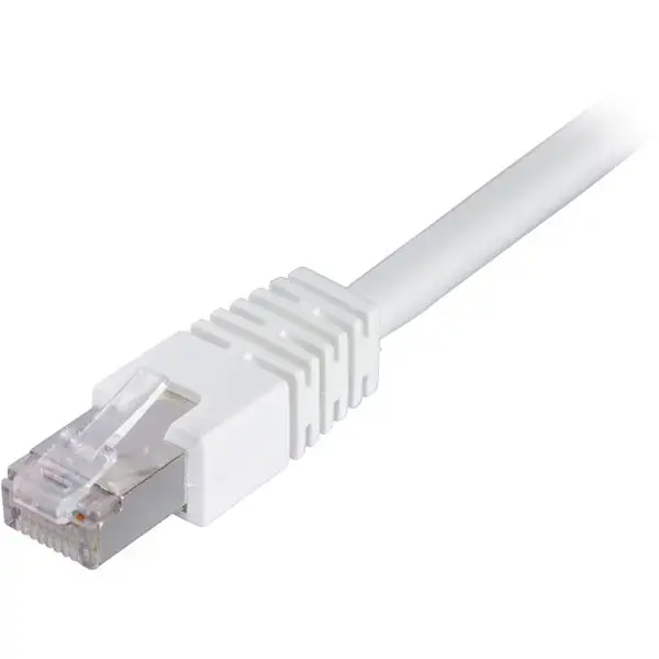 Köp online Deltaco FTP Cat6 Nätverkskabel / 0.3m - Vit