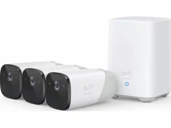EufyCam 2 Pro Kit - Homebase + 3 Kameror Expressleverans